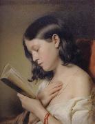 EYBL, Franz Girl Reading oil painting picture wholesale